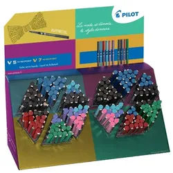 PILOT Tintenroller Hi-Tecpoint V5/V7, 180er Display