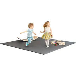 Ehrenkind Spielmatte Krabbelmatte Pro, rutschfeste Babymatte, Spielmatte (Exzellenter Schutz beim Spielen & Toben, Warm, isolierend & weich), Extra dick und soft, Made in Germany, Oeko-Tex 100, Spielmatte Baby grau 180 cm x 180 cm