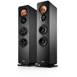 Teufel ULTIMA 40 Lautsprecher (120 W, FSC®-zertifiziertes Holz, satinierter Lackfront) schwarz