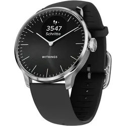 Withings HWA11-model 5 Smartwatch (2,3 cm, android ios), Smartwatch mit 30 Tagen Akkulaufzeit, Herzfrequenz und Schlafanalyse schwarz
