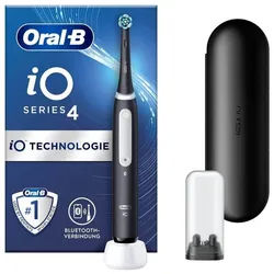 Oral-B - Elektrische Zahnbürste 'iO Series 4 + Reiseetui' in Schwarz 1 St