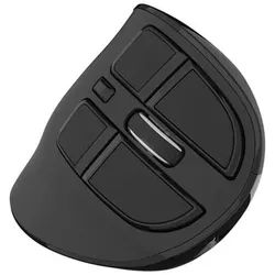 EUPHONIE PRO - vertical mouse - 2.4 GHz Bluetooth 5.0 - black - Vertical mouse (Schwarz)