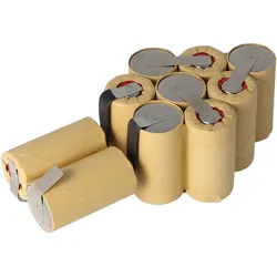 Ersatz-Akku passend für Kress 12EURO, Kress MAX120 12 Volt 2000mAh, NiMH Akku zum Selbsteinbau
