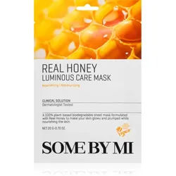 Some By Mi Clinical Solution Honey Luminous Care Mask Aufhellende Tuchmaske 20 g