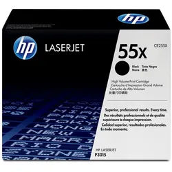 HP 55X (CE255X) - Schwarz - Toner - Hohe Kapazität