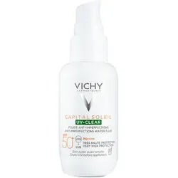 Vichy Capital Soleil UV-Clear Anti-Imperfektionen-Fluid SPF50+ Pumpflasche 40ml