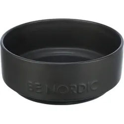TRIXIE BE NORDIC Keramiknapf, 1,2 l / Ø 18 cm, schwarz