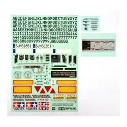 Sticker Metal Mercedes Benz Actros 56335