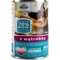 Frendi-Stücke in delikater Sauce mit Leber 10x1250g + 2x1250g GRATIS!!!