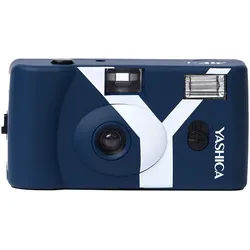 Yashica MF-1 Snapshot Art Kamera Prussian Blue mit 400/24 Film