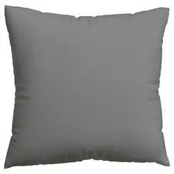 Schlafgut Kopfpolsterbezug , Grau , Textil , Uni , 80x80 cm , Textiles Vertrauen - Oeko-Tex®, AZO-frei, Oeko-Tex® Standard 100 , bügelleicht, bügelfrei , Heimtextilien, Bezüge, Polsterbezüge