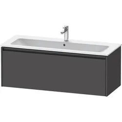 Duravit Ketho.2 Waschtischunterbau wandhängend Graphit Matt 1210x480x440 mm - K25065049490000 K25065049490000