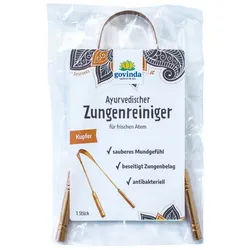 Govinda Zungenreinigeraufsatz Zungenreiniger - Kupfer 2er Pack