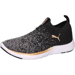 Puma Damen Laufschuhe Softride Remi Slip-on Knit Wn's 309834-01 37 - Puma Black-Gold-Dark Gray - 37