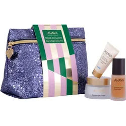 AHAVA Dare to Glow Day & Night Glow Trio Geschenkset spendet spannender Haut Feuchtigkeit