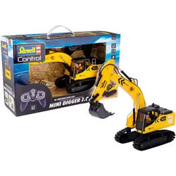 Revell® RC-Bagger Revell® control, Mini Digger 2.0, 2,4 GHz gelb|schwarz