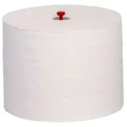 COSMOS Toilettenpapier, Großrolle, Klopapier für COSMOS Toilettenpapierspender, 3-lagig, 1 Karton = 32 Rollen à 815 Blatt, 90 m