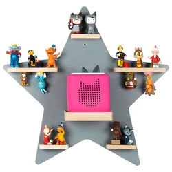 Kinderregal Boarti Grau