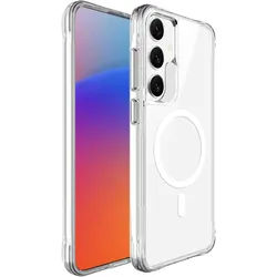 Samsung Galaxy S25 Hülle MagSafe - Kunststoff - imoshion Hard Case/Backcover - Handyhülle Transparent - Shockproof/Stoßfest