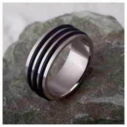 Order & Smile Schmuck Fingerring Herren Ring: Edelstahl Ring für Männer 66