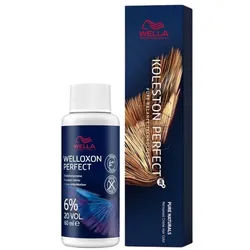 Wella Professionals Haarfarbe Koleston Perfect Pure Naturals + Welloxon Perfect 6% 60 ml