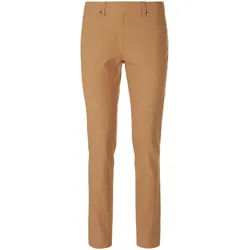 Le pantalon en bengaline chaude Peter Hahn marron