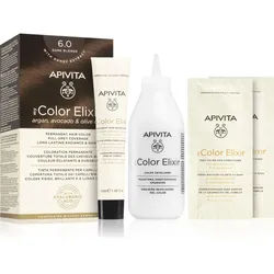 Apivita My Color Elixir Haarfarbe ohne Ammoniak Farbton 6.0 Dark Blonde 1 St.