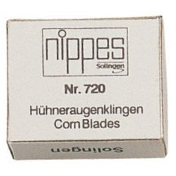 nippes Solingen Hornhauthobel-Klingen (2 Päckchen) Zubehör 1 St Unisex