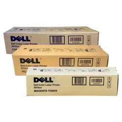 Dell 3010 Toner CMY Pack of 3