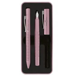 Faber-Castell Schreibgeräte-Set »Grip 2010« 2-teilig rosa