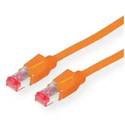 SECOMP Patchkabel Cat.6 (Class E) S/FTP, UC900 TM21, LSOH LAN-Kabel, RJ-45 Männlich (Stecker), RJ-45 Männlich (Stecker) (300.0 cm) orange