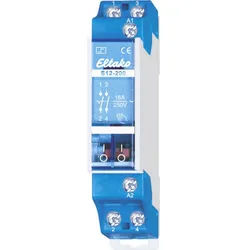 Eltako Stromstoßschalter Stromstoß-Schalter Hutschiene Eltako S12-200-12V 2 Schließer 12 V 10 A, (S12-200-12V)