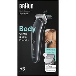 Braun - BodyGroomer '5 Bg5340' in Grau und Schwarz Sonstige 1 St grau Männer