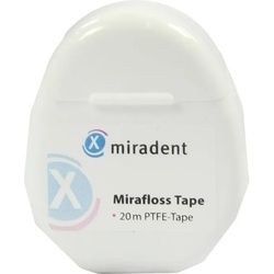 Mirafloss Tape PTFE Zahnseide 20m in Box