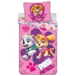 PAW PATROL Bettwäsche Paw Patrol Call Kinderbettwäsche 100×135cm, 40×60cm, 100% Baumwolle