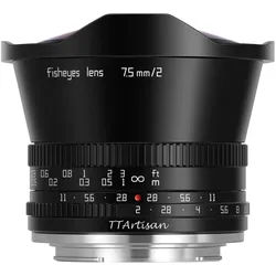 TTArtisan 7,5mm f2,0 Fisheye Fuji X-Mount Objektiv