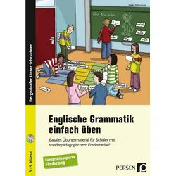 Schulbuch Englische Grammatik einfach üben Basales Übungsmaterial für Schüler mi Heike Ellbrunner weiß