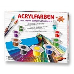 Acrylfarben zum Malen, Basteln und Dekorieren