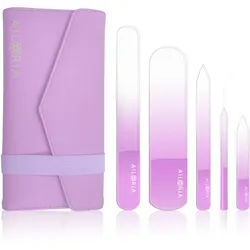 Ailoria Contour Luxe Glas-Nagelfeilenset 1 St lila