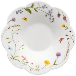 Hutschenreuther Schale Nora Vibes Schale 24 cm tief, Bone China, (Schüsseln & Schalen), Schalen / Schälchen / Schüsseln bunt|weiß