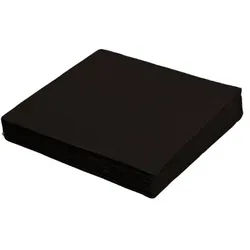 2000 Servietten (PAP) 2-lagig schwarz 33 x 33 cm
