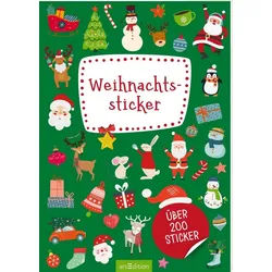 Belletristik Weihnachtssticker Über 200 Sticker diverse grün