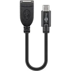 USB-CTM-Verlängerungskabel, schwarz - geeignet für Geräte mit USB-CTM Anschluss