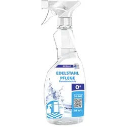 MEDIzid® O6 Edelstahlpflege, Paraffinöl-Lotion zur Reinigung & Pflege von Edelstahl- und Aluminiumoberflächen, 500 ml - Sprühflasche