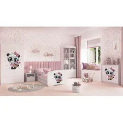 99rooms Jugendzimmer-Set Dreams XXIX, (Komplettset, Set (5-St), Modern, für Kinderzimmer, mit viel Stauraum, Lattenrost und Matratze weiß