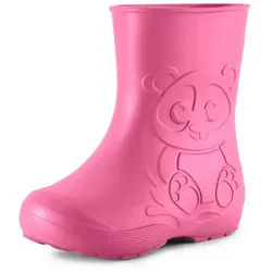 Ladeheid EVA Kinder Regenschuhe LA-CA-10 Gummistiefel rosa 24/25