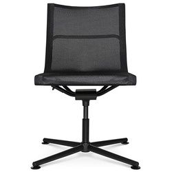 Besucherstuhl D1 Office Wagner grau, Designer Stefan Diez, 83–93x77x77 cm