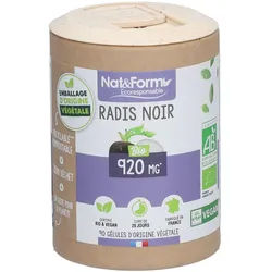 Nat&Form Bio Schwarzrettich Kapseln