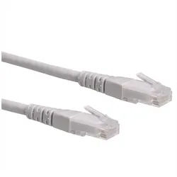 ROLINE Patchkabel Cat.6 (Class E) UTP LAN-Kabel, RJ-45 Männlich (Stecker), RJ-45 Männlich (Stecker) (700.0 cm) grau
