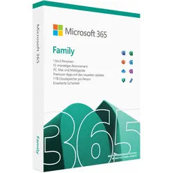 Microsoft 365 Family - Office Paket | Neu